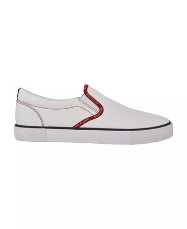 White Tommy Hilfiger Eastin Twin Gore Slip-On Sneakers & Reviews - Women - Macy's