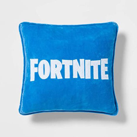 Amazon.com: Fortnite Square Cushion Pillow, Super Soft Fade Resistant Microfiber, Perfect for Sofa Bed Chair and Car, Great Gift and Nice Decoration, 14 x 14 inches, Blue: Home & Kitchen