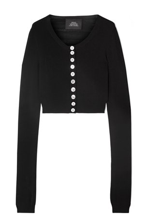 Marc Jacobs | Cropped knitted cardigan | NET-A-PORTER.COM