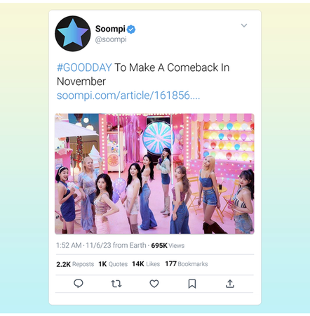 GOOD DAY Soompi X Post