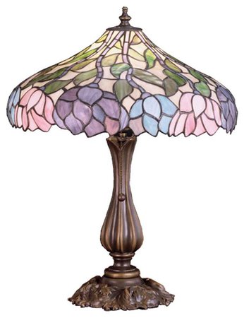 pastel tiffany lamp