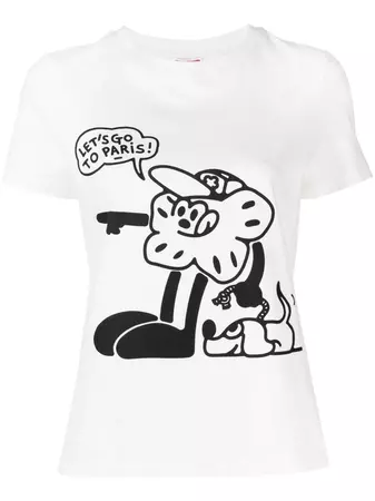 Kenzo graphic-print short-sleeve T-shirt - Farfetch