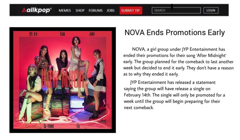 -NOVA- All Kpop Article