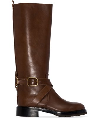 Chloé Leather Boots - Farfetch
