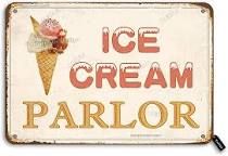 ice cream wall sign - Google Search