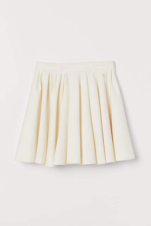 Circle Skirt - White