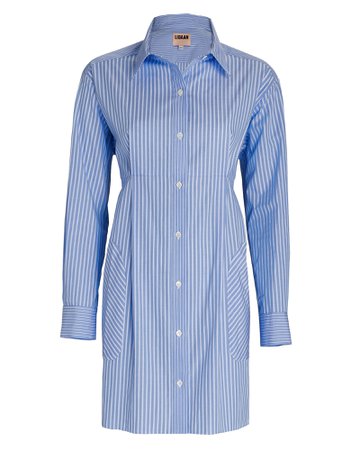 LIDAAN Convertible Cotton Shirt Dress | INTERMIX®