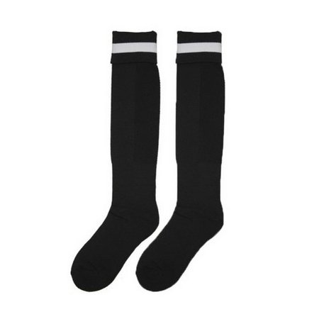 Solid Knee Football/Soccer Sock Mens Elite Sock Black Socks on OnBuy