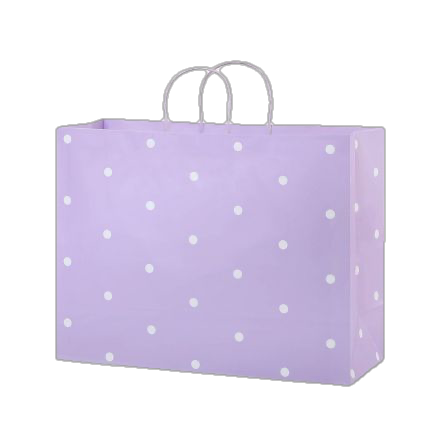 12x16x6 Large Dot Gift Bags Purple - Spritz