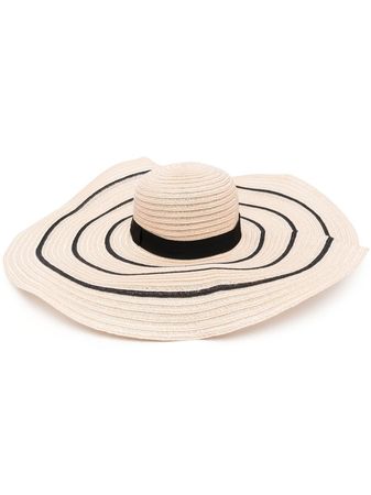 Borsalino Striped Sun Hat - Farfetch
