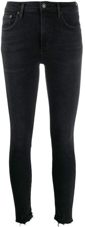 AGOLDE Sophie mid-rise skinny jeans