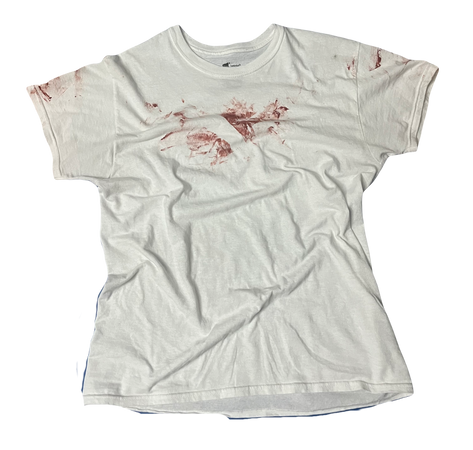 bloody T-shirt//clipped @malabami