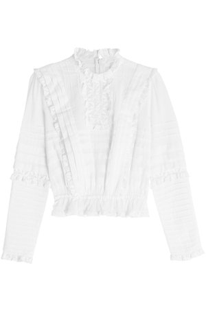 Lace Ruffled Blouse Gr. 1