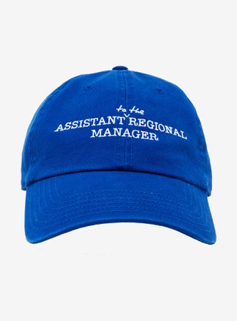 The Office Assistant To The Regional Manager Dad Cap