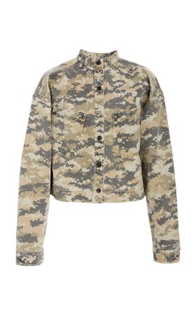 Flynn Camo Cotton Jacket by Marissa Webb | Moda Operandi