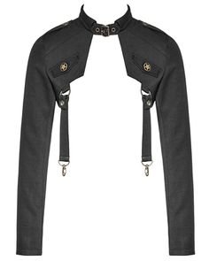 PUNK RAVE FRONTLINE MILITARY SHRUG | Steampunk jacket, Military style jackets, Military fashion