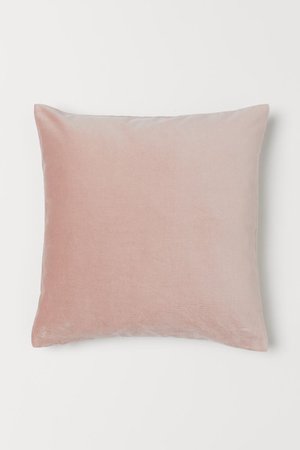 Velvet Cushion Cover - Dusky pink - Home All | H&M US