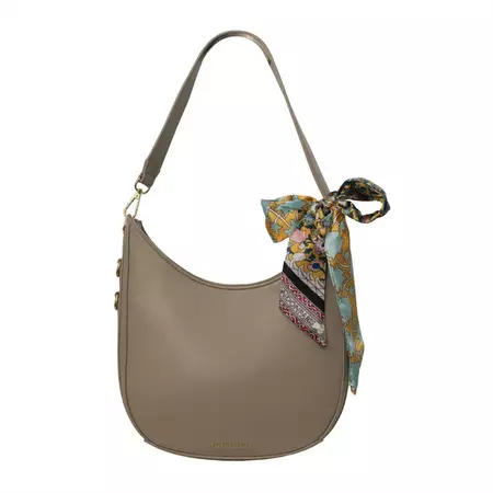 Alexis Bendel Hobo Bags For Women Vegan Leather Handbag With Detachable Scarf And Adjustable Strap - Walmart.com