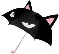 Cat Ears Parasol Punk Rock Goth Umbrella Burlesque Cosplay
