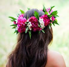 hawaii flowers for hair - Google Search