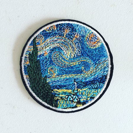 "STARRY NIGHT" PATCHES - so aesthetic