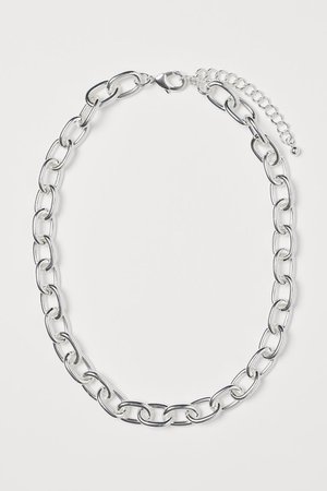 Short Necklace - Silver-colored - Ladies | H&M US
