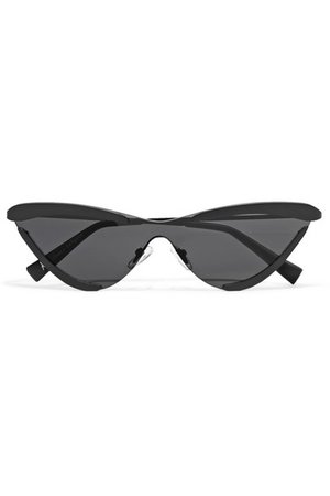 Le Specs | + Adam Selman The Scandal cat-eye metal sunglasses | NET-A-PORTER.COM