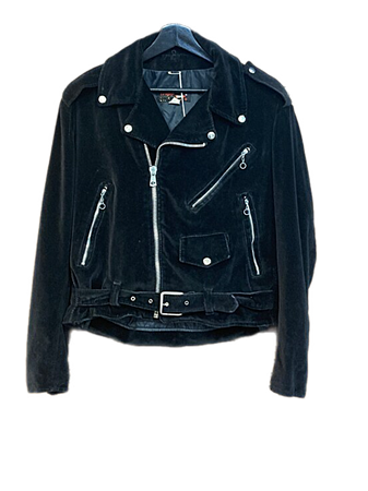 Vintage 1980’s “Tripp NYC” Black Velvet Motorcycle Biker Glam Rock Jacket, 80’s Motorcycle Jacket, Vintage Clothing Etsy