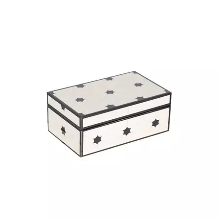 Liang & Eimil Cream White/Black Decorative Box | Perigold