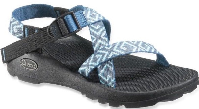 blue chacos
