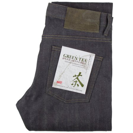 Super Guy - Real Green Tea Dyed Selvedge