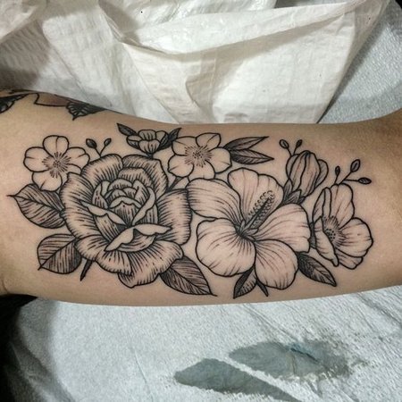 flower tattoo - Google Search