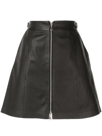 Loveless zip-up Mini Skirt - Farfetch