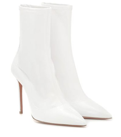 Zen 105 patent leather ankle boots