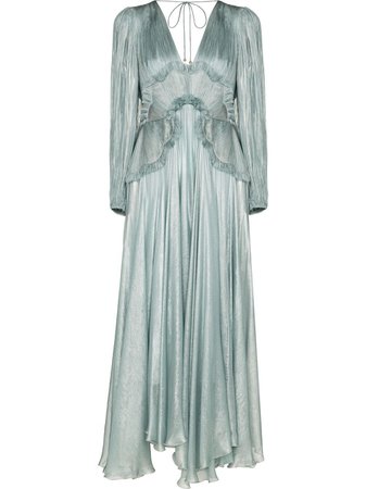 Maria Lucia Hohan Tessa Draped Silk Gown - Farfetch