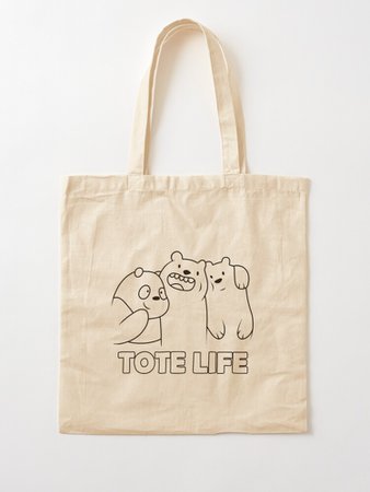 "We Bare Bears - Tote Life" Tote Bag by ValentinaHramov | Redbubble