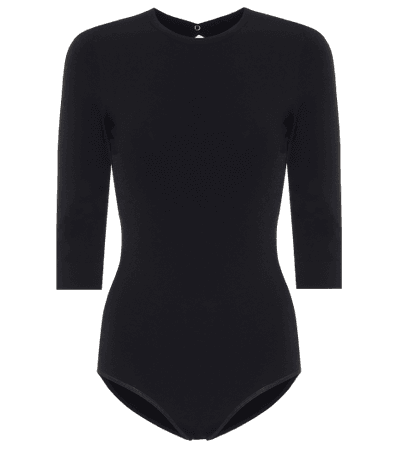 ALAÏA Stretch-knit bodysuit