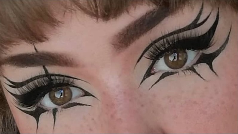 goth eyeliner look - Google search