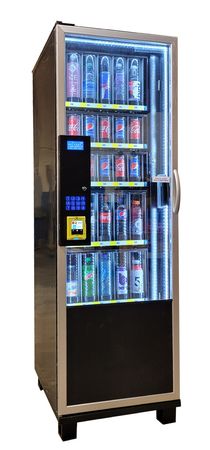 Drink Cooler Vending Machine w/Nayax Touch - CandyMachines.com