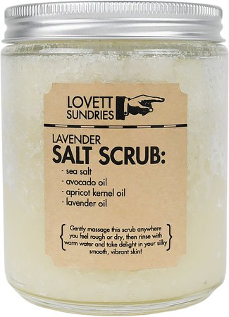 Lovett Sundries Salt Scrub