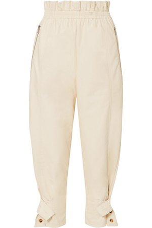 Frankie Shop | Xenia faux-leather tapered pants | NET-A-PORTER.COM