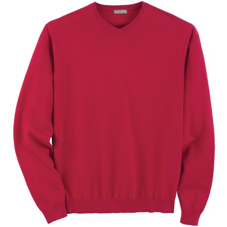 Printed Mens Freeport V-Neck Sweaters | LETM18603 - DiscountMugs