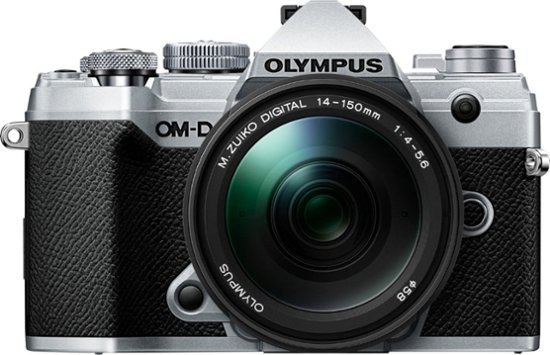 Olympus OM-D E-M5 Mark III Mirrorless Camera with 14-150mm Lens Silver V207091SU000 - Best Buy