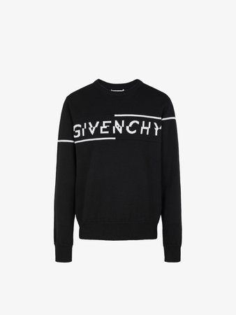 GIVENCHY SPLIT sweater in jersey | GIVENCHY Paris