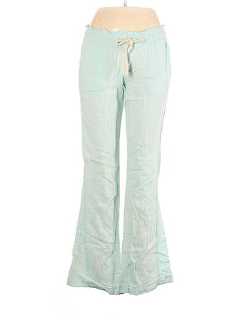 Roxy Blue Teal Casual Pants Size L - 66% off | thredUP