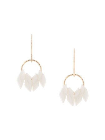 White Petite Grand Little Pegasus Earrings | Farfetch.com