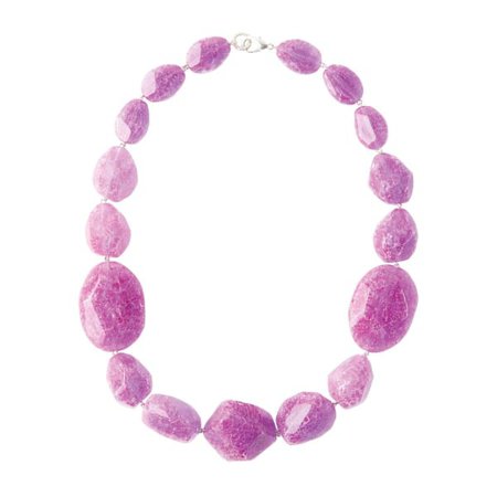 Electric Purple Statement Necklace - Made In Italy | Pietrasanta | Wolf & Badger