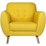 sillón amarillo