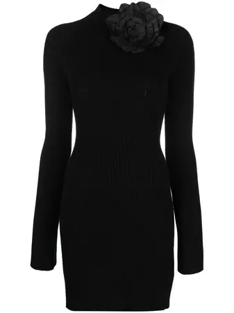 Blumarine cut-out Wool Mini Dress - Farfetch