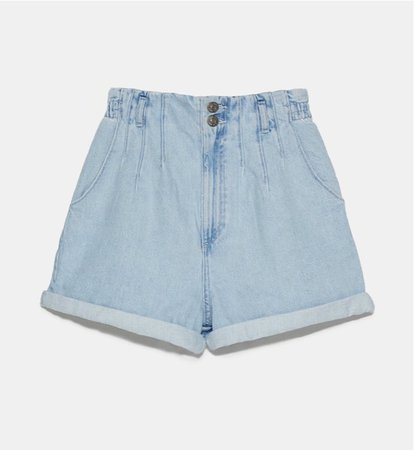 Zara Bermuda Denim Shorts